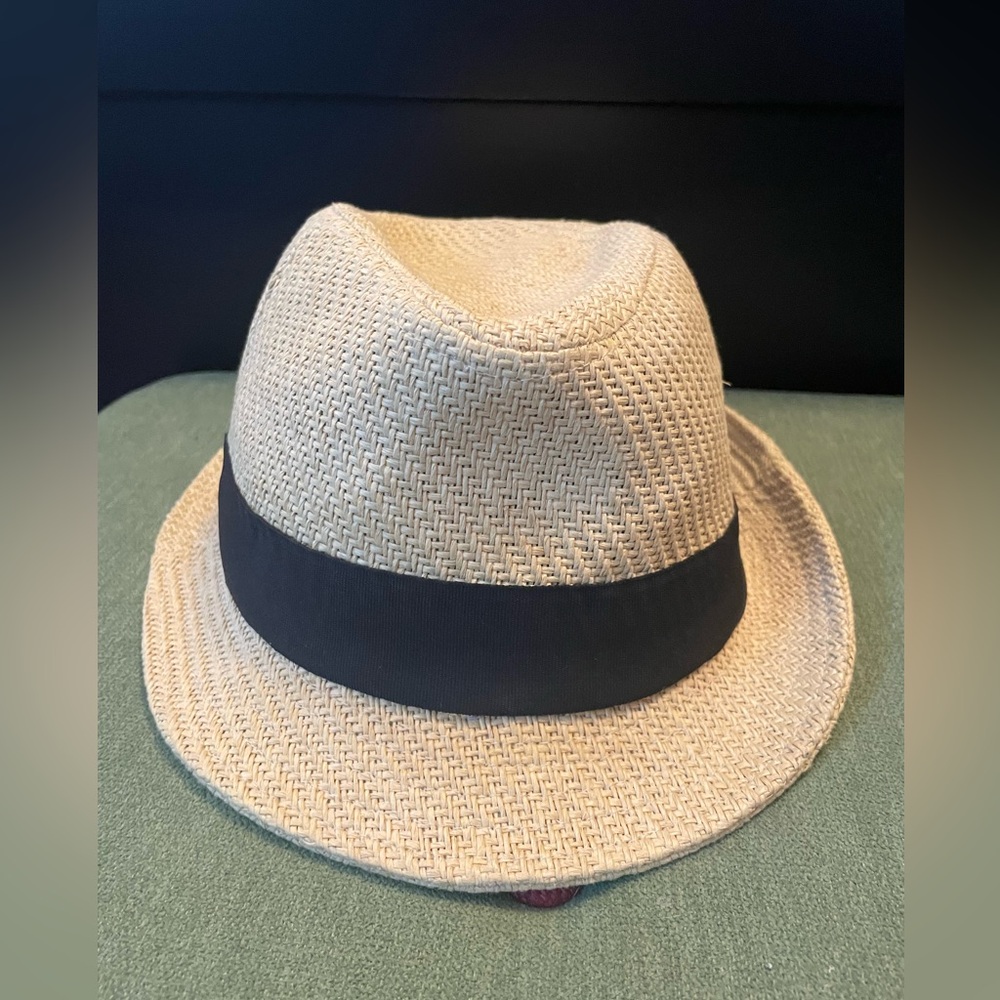 Roots Tan Hat with Black Label